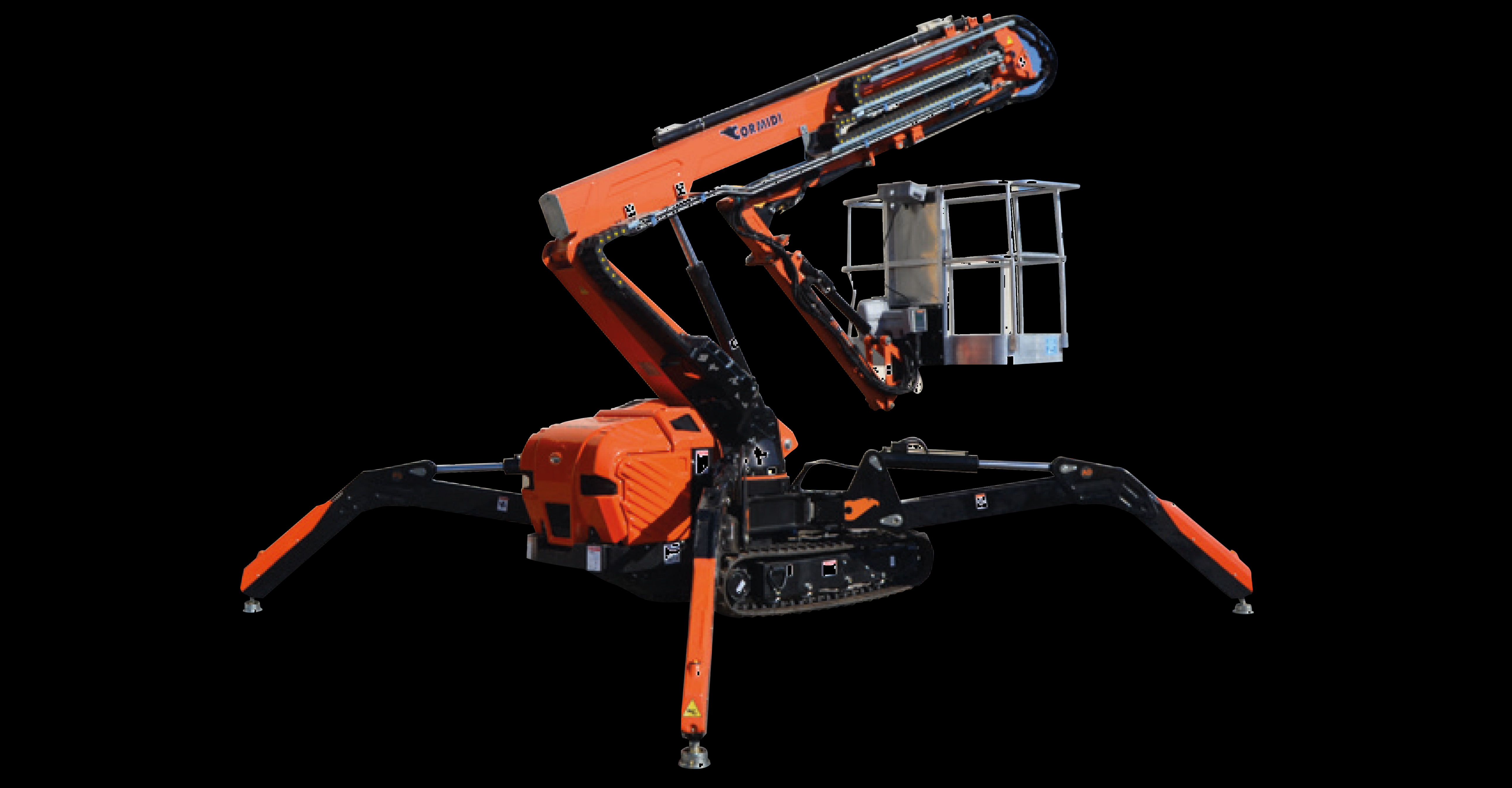 Cormidi KB23 | Spider Crane and Aerial Work Platform | Cormidi.us