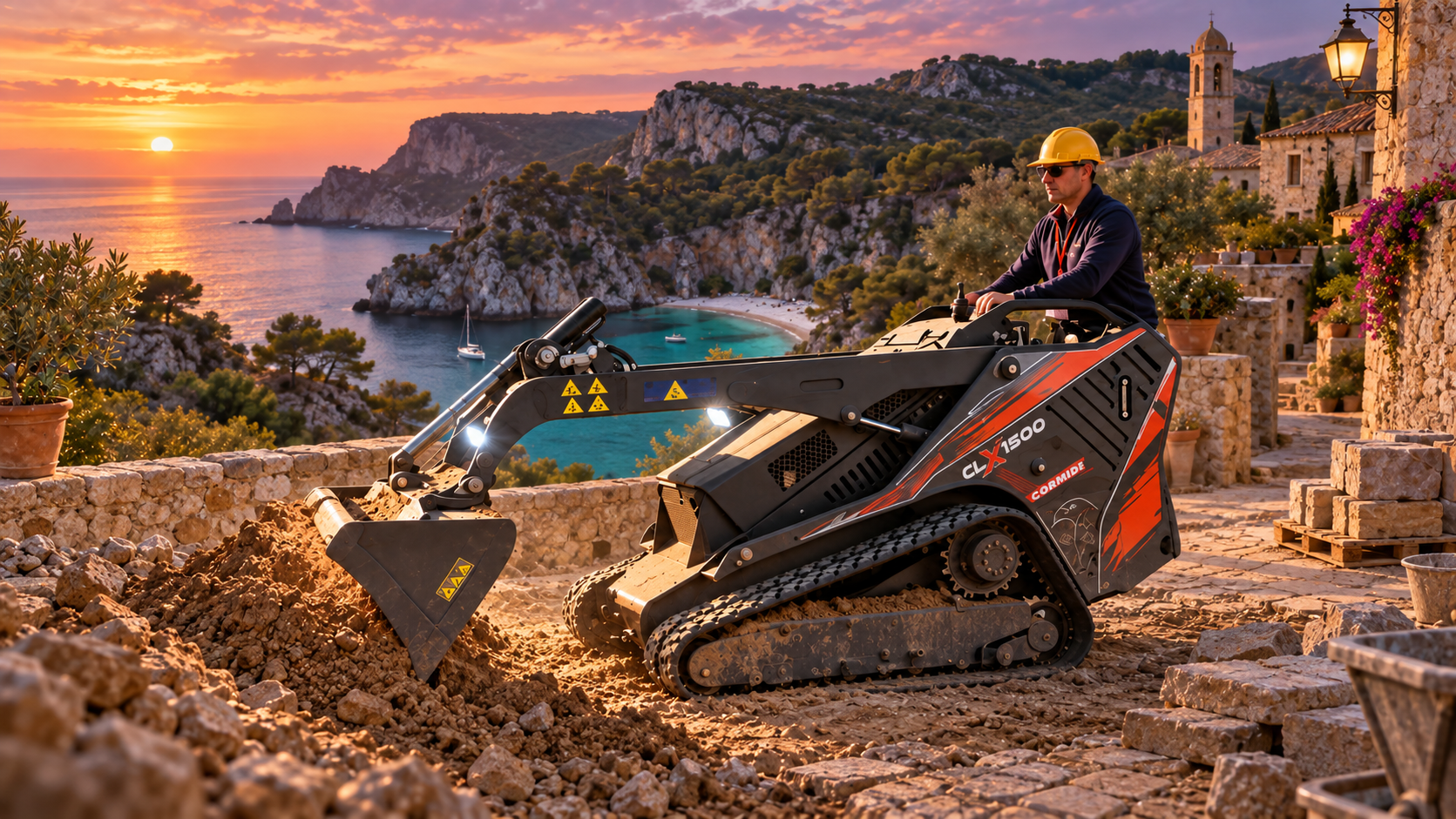 Cormidi  Ristrutturazione a picco sul mare: il CLX1500 vince dove altri si arrendono