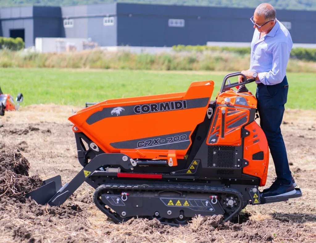 Cormidi C7X al lavoro