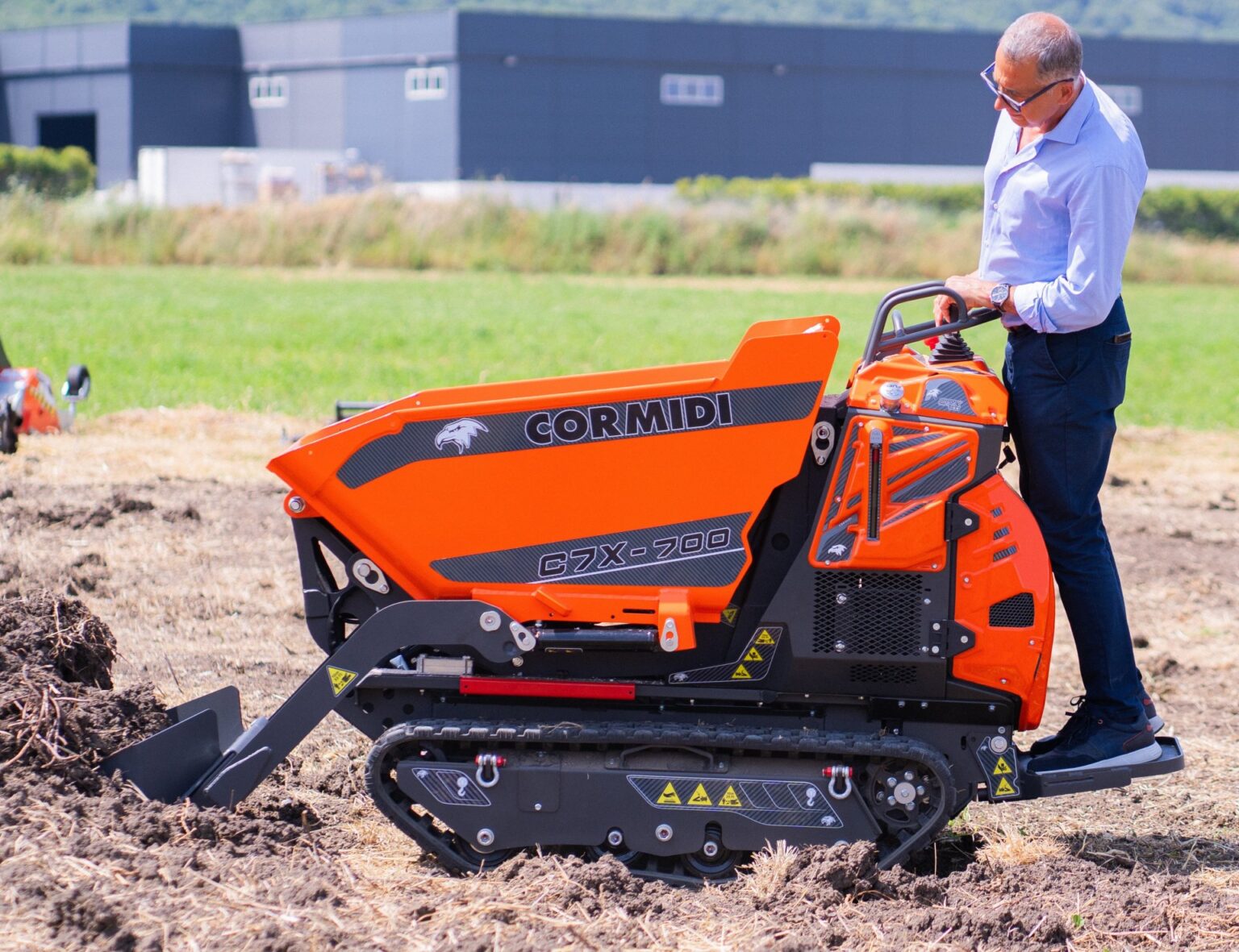 Cormidi C7X al lavoro